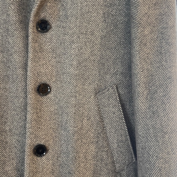 NWOT Grey “Express” Trench Coat XS/TP water resistant - Picture 9 of 9